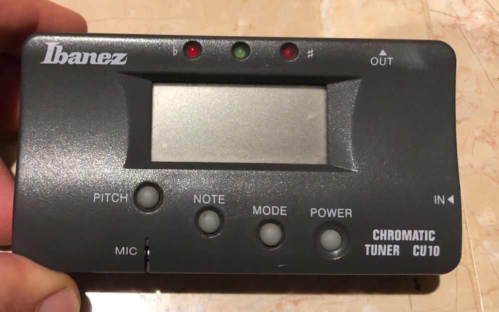 Afinador para instrumentos musicais [música]