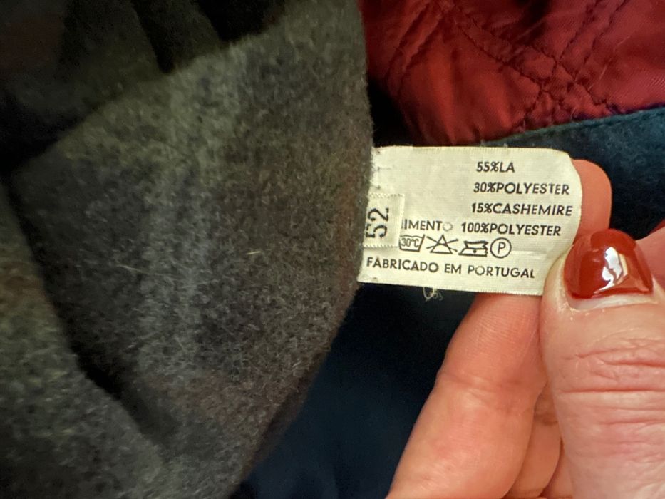 Casaco p/ homem em lã e cachemira XL