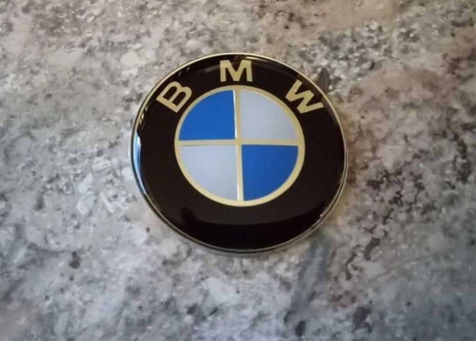 Nowy emblemat BMW 45mm na kierownicę airbag znaczek logo okrągłe