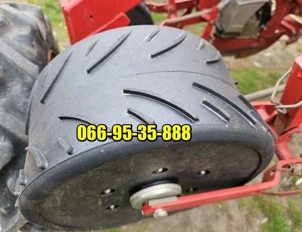 Колесо прикатки УПС шина бандаж 350х164 в сборе с осью