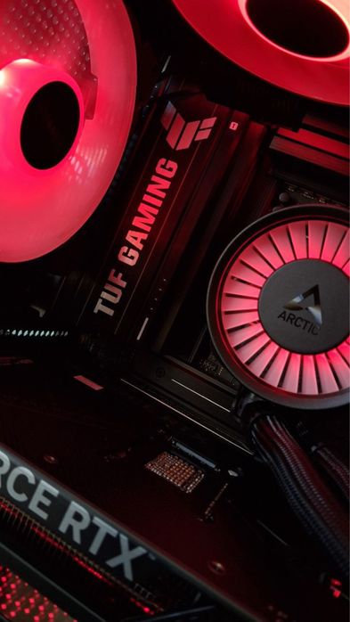 Топовий ігровий ПК + Монітор Asus TOG 180 hz + геймерський стіл Cooler