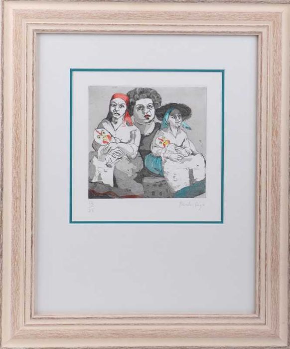 Paula Rego- 13/25, Assinado e Intervencionado pela própria