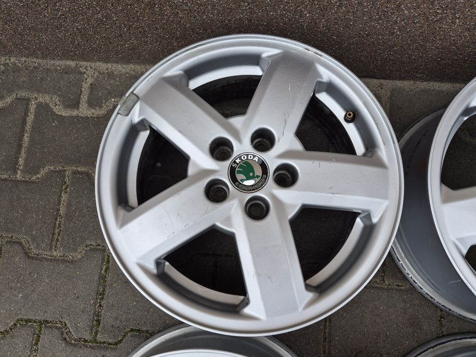 Alufelgi SKODA 5X100 6J15 ET 38