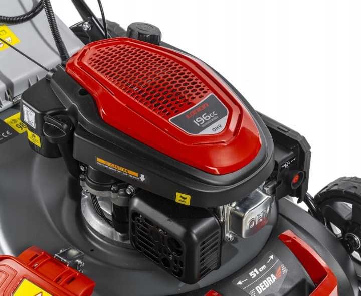 Kosiarka Spalinowa z Napędem LONCIN 4kW Rozrusznik elek. 51cm DEDRA