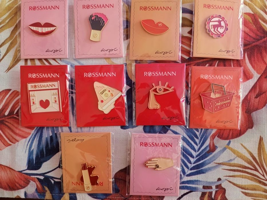 Piny Rossman 10szt +gratis ręcznik z mikrofibry
