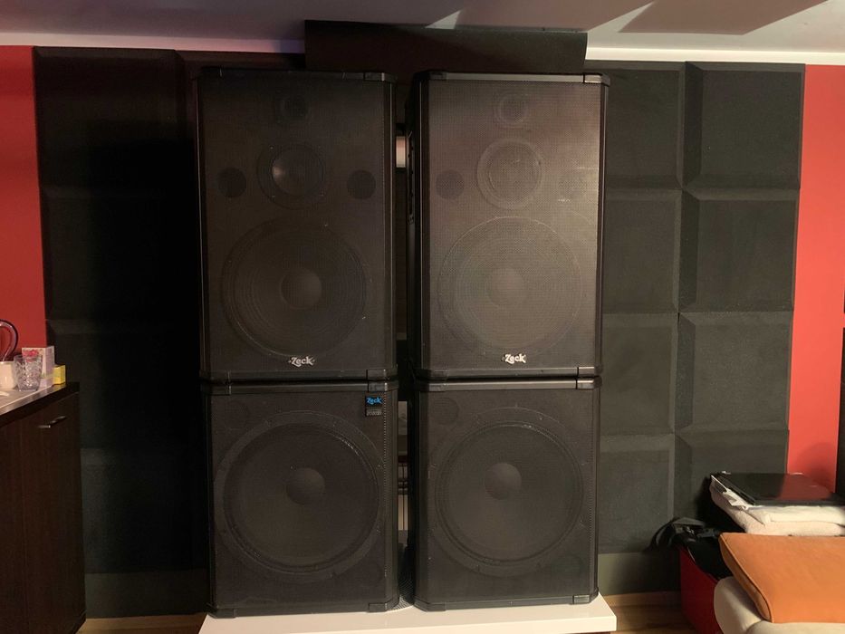 ZECK komplet kolumn estradowych