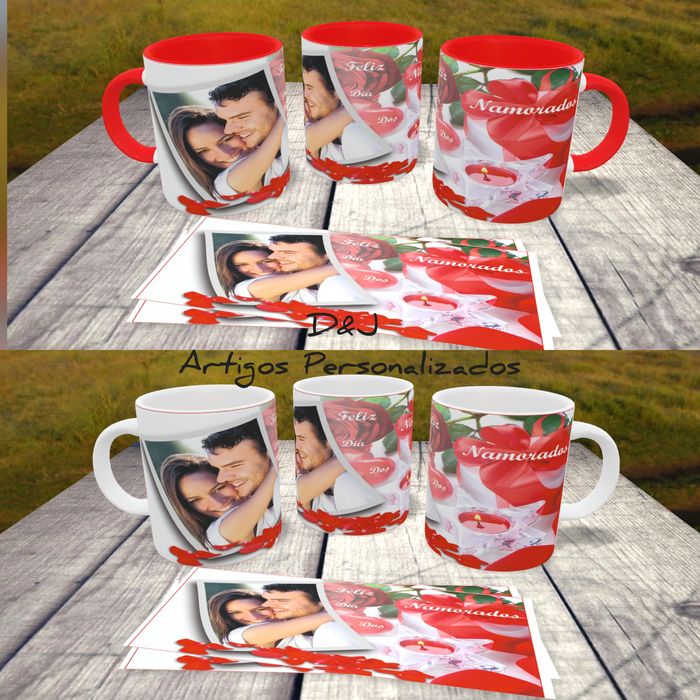 Canecas dia dos namorados