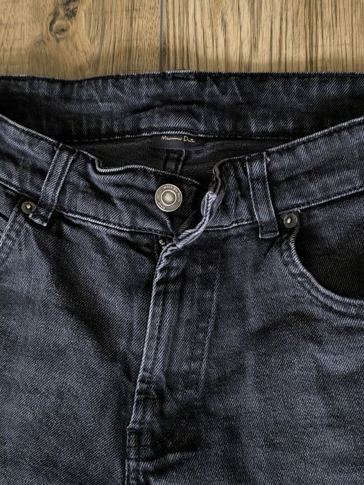 Jeansy czarne damskie Massimo Dutti, rozm. 38