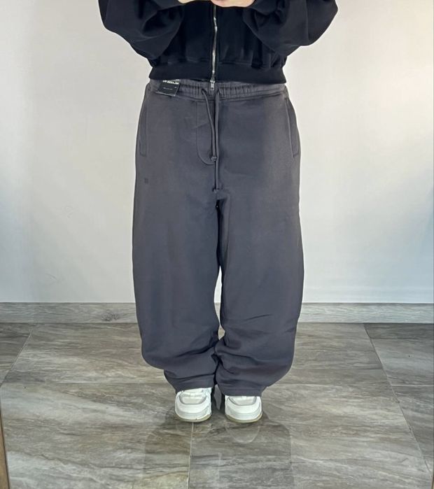Нові широкі сірі спортивки Loose Relaxed fit широкие штаны jogger