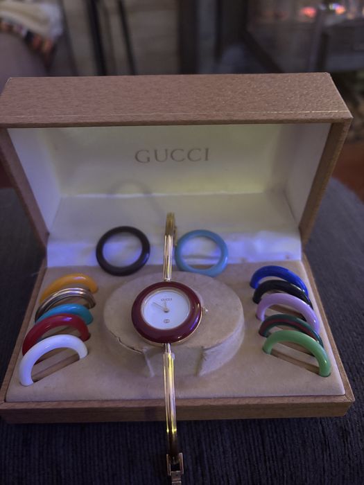 Relógio Gucci Argolas vintage