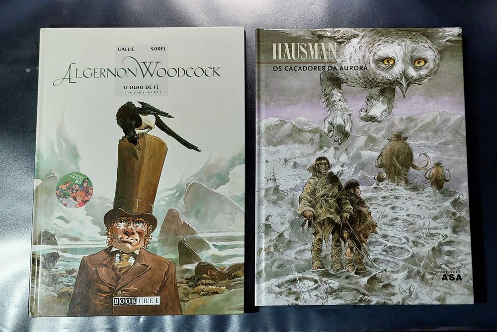 2 Álbuns de Banda Desenhada