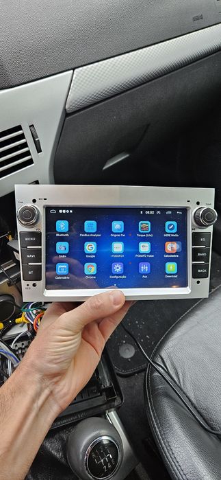 Rádio Android Opel Astra H Vectra C Signum Zafira Opel Corsa C D