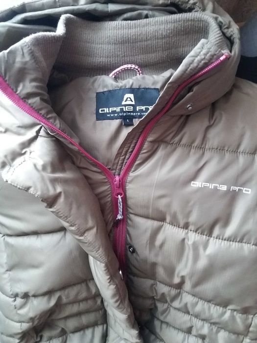 Płaszcz pikowany zimowy damski ALPINE PRO