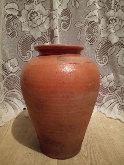 Кувшин Глечик глиняный, старинный.