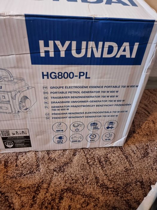 Generator prądu Hyundai HG800-PL