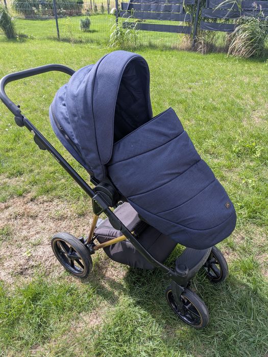 Adamex Belissa Special 2w1 gondola + spacerówka | granatowy