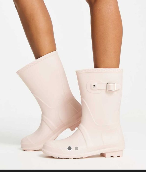 Botas de chuva / Galochas Rosa 38 - ASOS