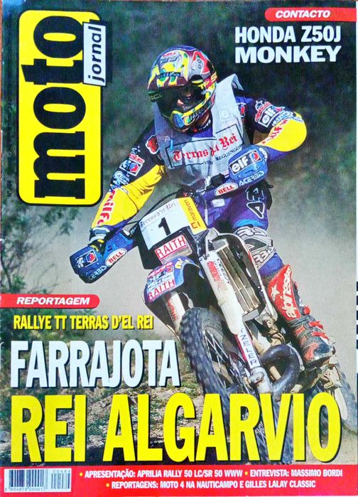 Revista Motojornal - várias edições anos 1996/1997
