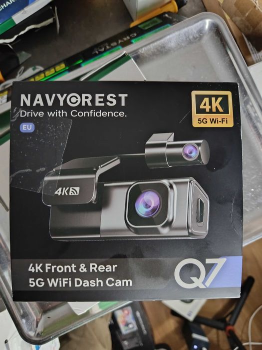 Відеореєстратор Navycrest Q7 4K 5G Wi-Fi