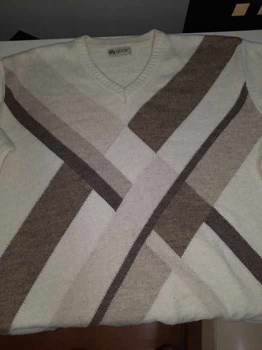 Sweter męski wełna