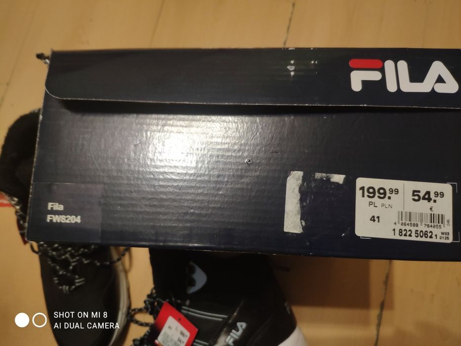 Fila  buty ocieplane , sportowe r41  nwe