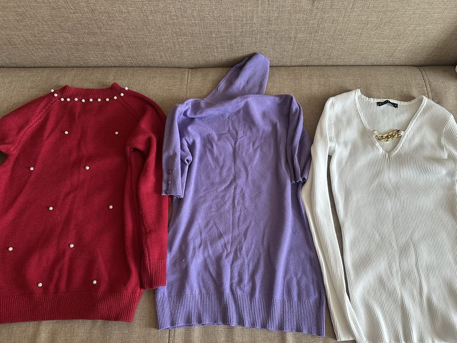 Жіночій одяг S , Брюки, джинси, шорти, сорочки, шапка, блузи