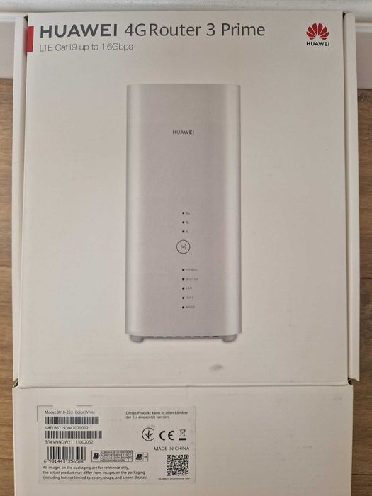 Huawei router 4G+ 3 Prime LTE cat 19 - Wygląd ma jak nowy