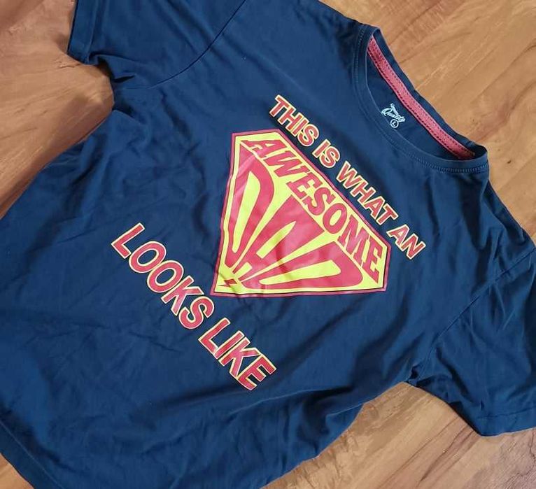 Fajny t-shirt koszulka Dunnes stores L Awesome