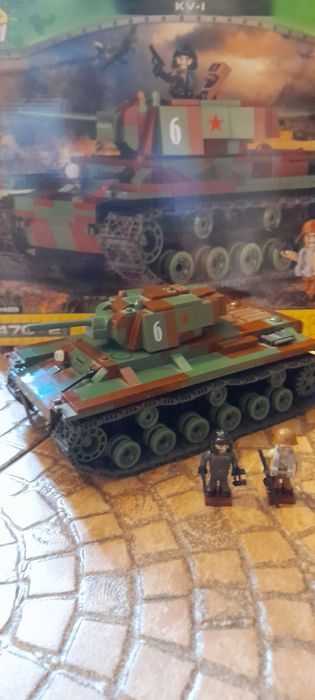 Cobi czołg zestaw KV 1 2489 stan kolekcjonerski