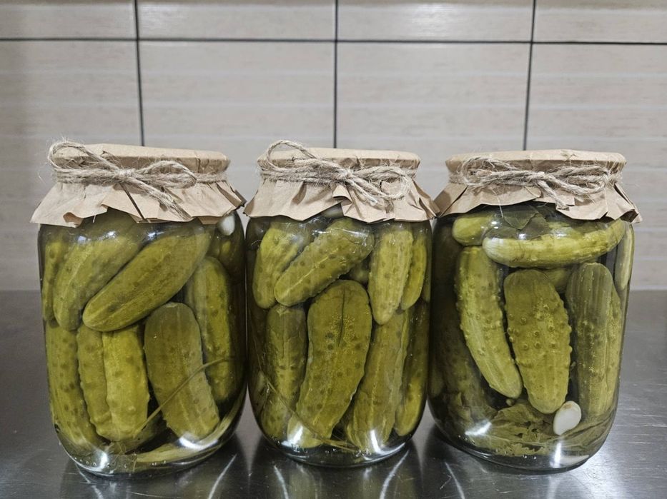 Помідори мариновані/Огірки мариновані/Огірки квашені/Огірки різані