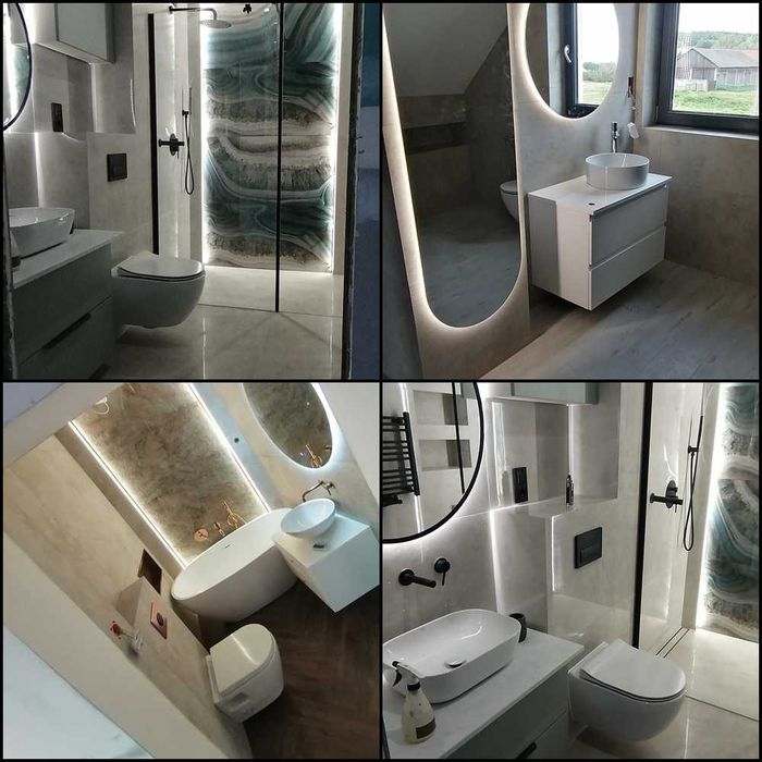 Glazurnik, Płytkarz, Układanie Płytek, Remonty Łazienek kompleksowe