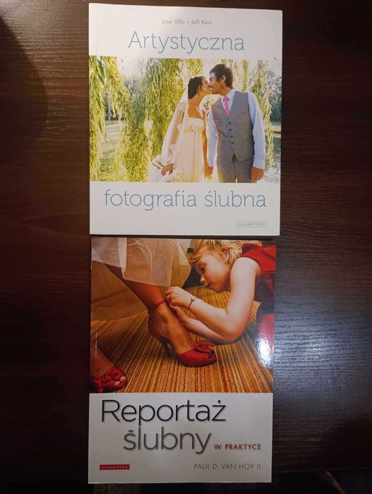 Zestaw książek fotograficznych/fotografia ślubna
