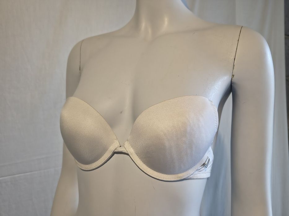 Biały biustonosz Censored 75A push up