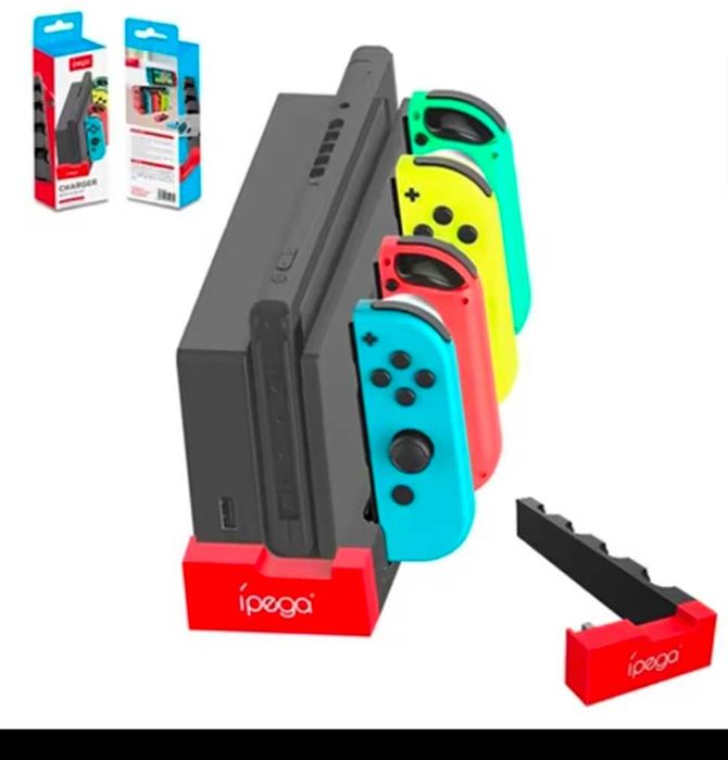 Station carregamento comandos Switch