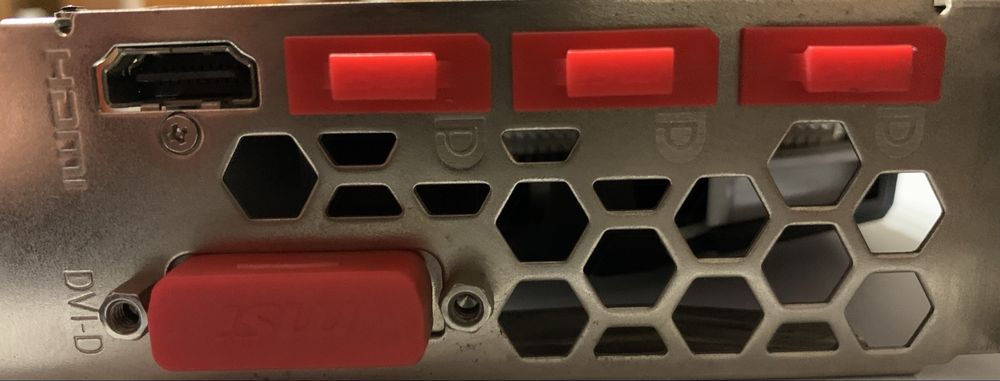 MSI Radeon RX 570 armor 4G OC 4GB