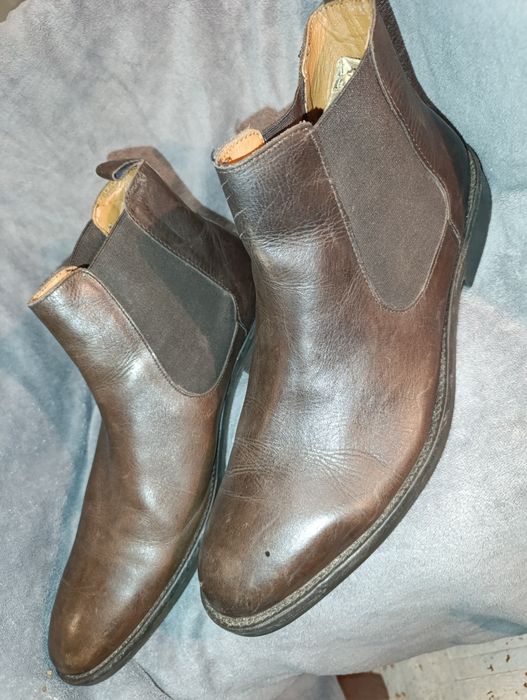 Sztybety 45 kozaki 45 SKORA NATURALNA buty 45 buty męskie 45