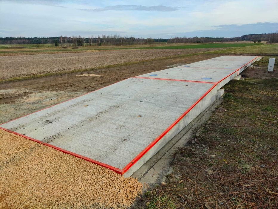 Rolnicza waga samochodowa 18m 60t wszechstronnego zastosowania