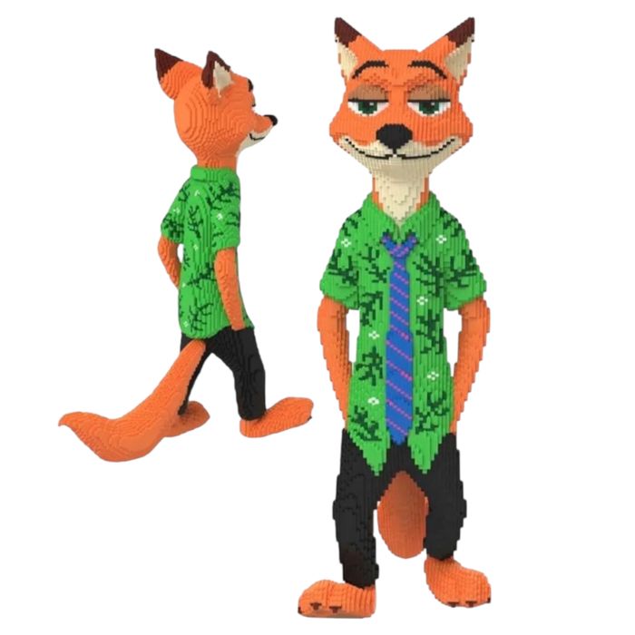 Конструктор Magic Block Нік Уайлд (Крутихвіст) "Зоотрополіс" 112 см