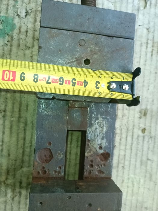 Тиски 80мм стальні під реставрацію