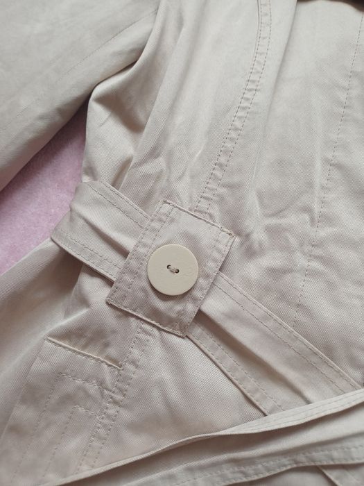 *Płaszcz elegancki beżowy płaszczyk na wiosnę*