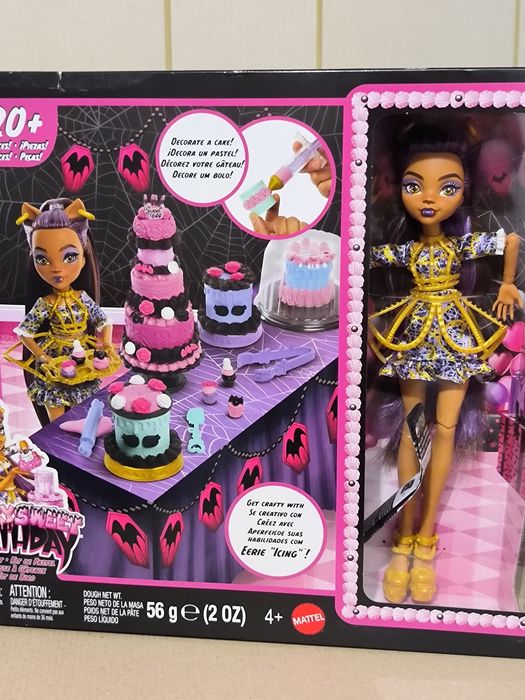 Монстер Хай Клодін Monster High Clawdeen Wolf Scary Sweet Birthday Страшно Солодкий день народження