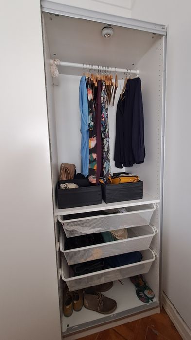 Roupeiro (combinação) IKEA - branco