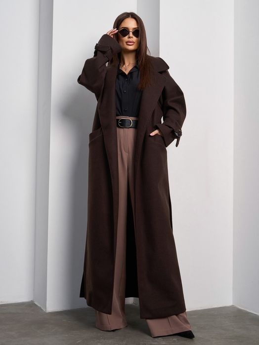 Пальто кашемірове, демісезонне