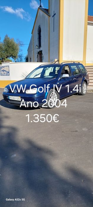 Volkswagen Golf lV 1.4i 16valvulas gasolina ano2004 insp5/2026