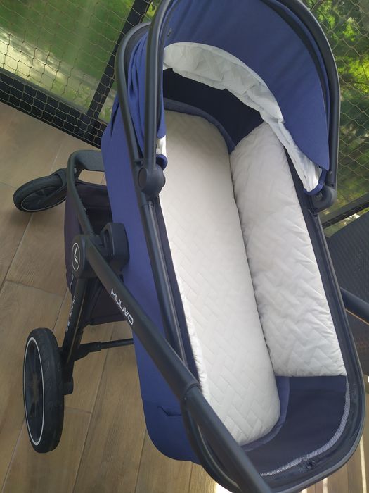Wózek Muuvo Quick 3.0 (2w1) –  zestaw: gondola + spacerówka