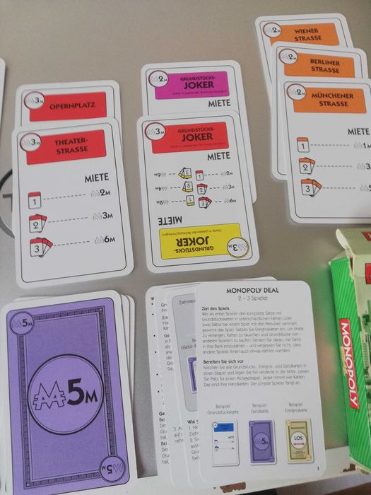 Monopoly Niemcy - karty