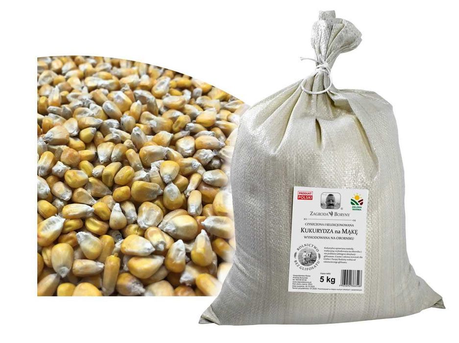 Kukurydza na Mąkę do Thermomixa Młynka 5 KG bez glifosatu