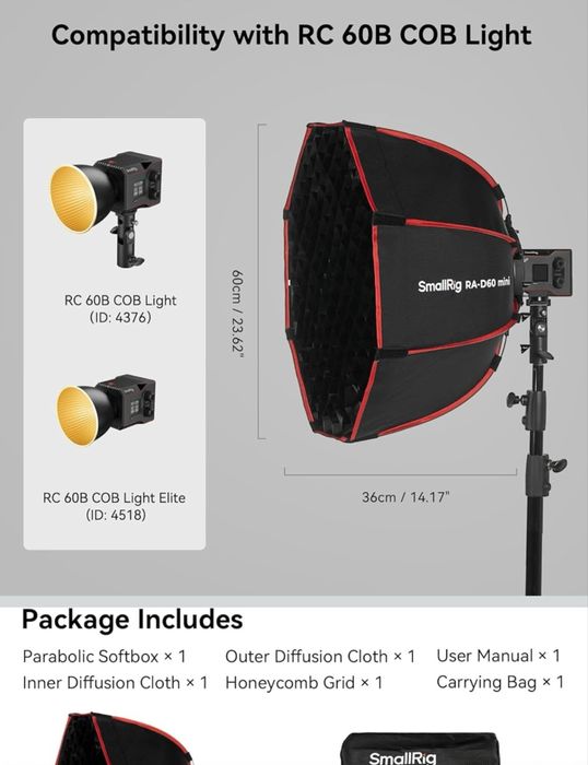 SMALLRIG RA-D60 minismallring