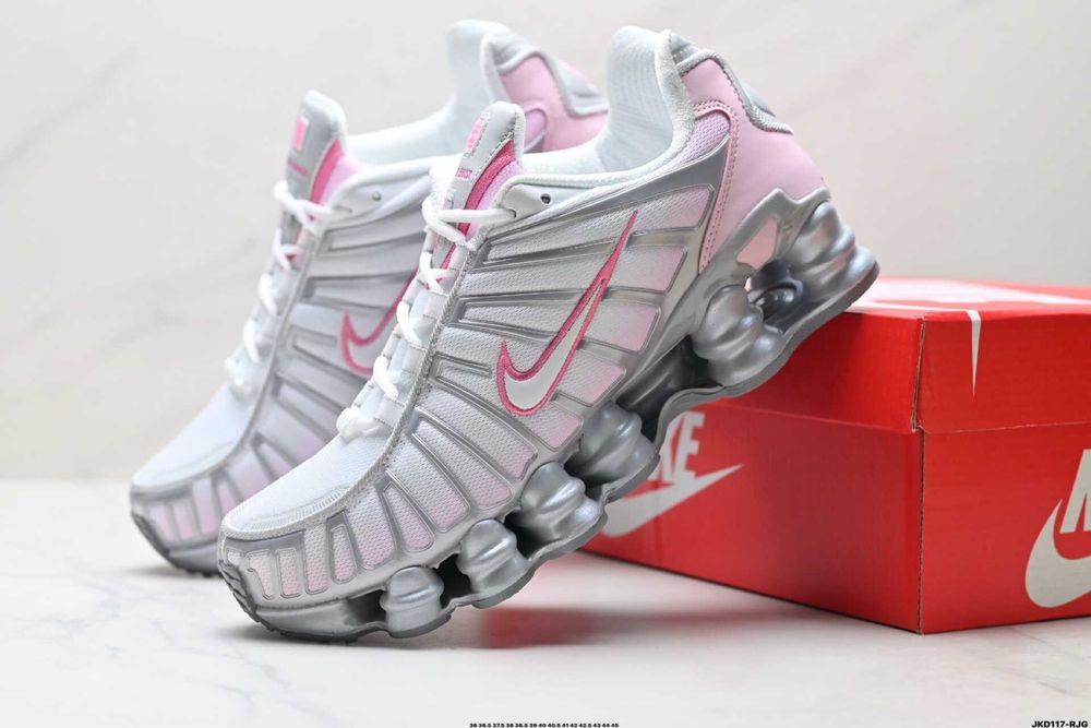 Nike Shox TL Srebrny-różowy  R.40