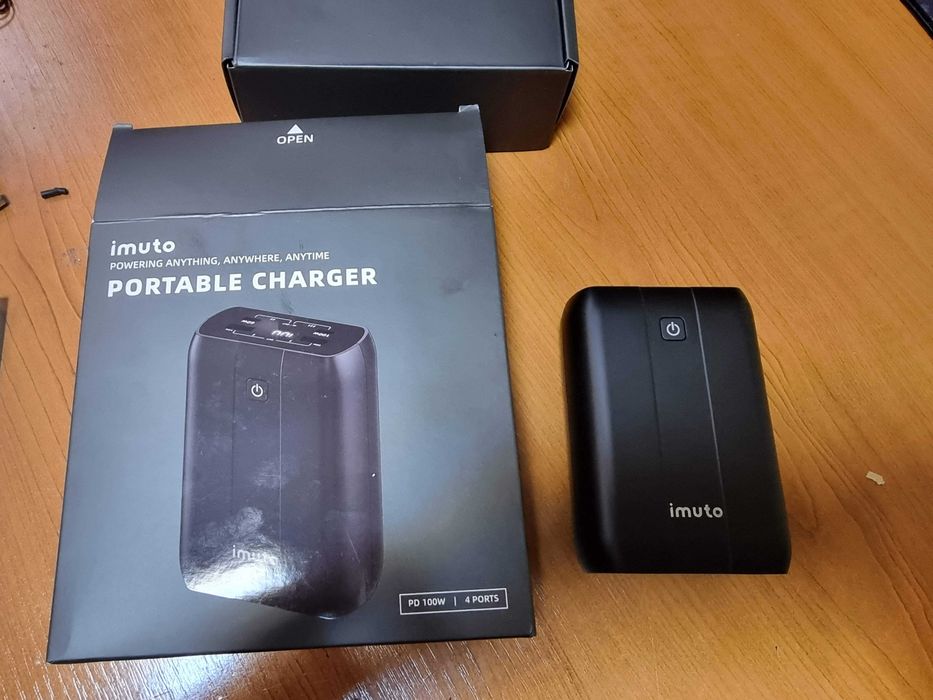 Повербанк для смартфона ноутбука TypeC PD 100W 27200мАч Imuto X6G